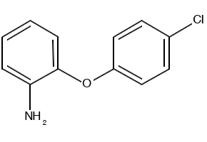 2-(4'-Chlorophenoxy)aniline structure, CAS 2770-11-8