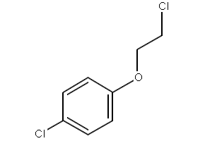 2-(4-Chlorophenoxy)ethyl chloride structure, CAS 13001-28-0