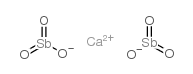 Calcium antimonate structure, CAS 55200-87-8