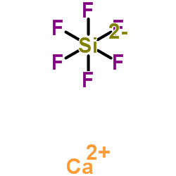 Calcium silicofluoride structure, CAS 16925-39-6