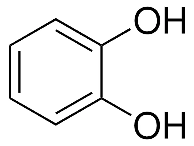 Catechol structure, CAS 120-80-9