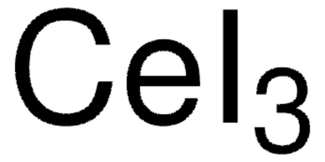 Cerium(â
¢)iodide structure, CAS 7790-87-6