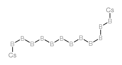 Cesium dodecahydrododecaborate structure, CAS 12008-75-2