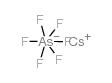 Cesium hexafluoroarsenate structure, CAS 18424-16-3