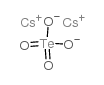 Cesium tellurate structure, CAS 34729-54-9