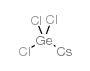 Cesium trichlorogermanate structure, CAS 72128-24-6