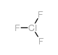 Chlorine trifluoride structure, CAS 7790-91-2