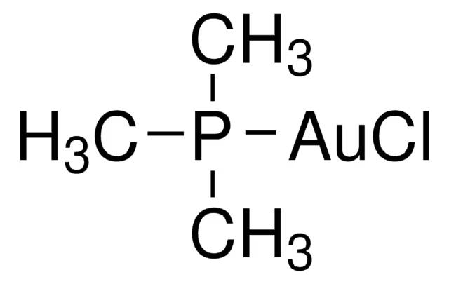 Chloro(trimethylphosphine)gold(â
) structure, CAS 15278-97-4