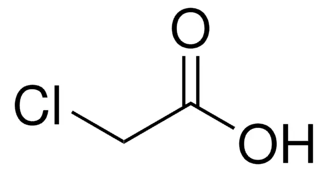 Chloroacetic acid structure, CAS 79-11-8