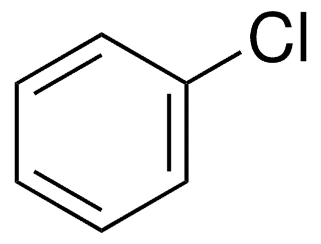 Chlorobenzene structure, CAS 108-90-7