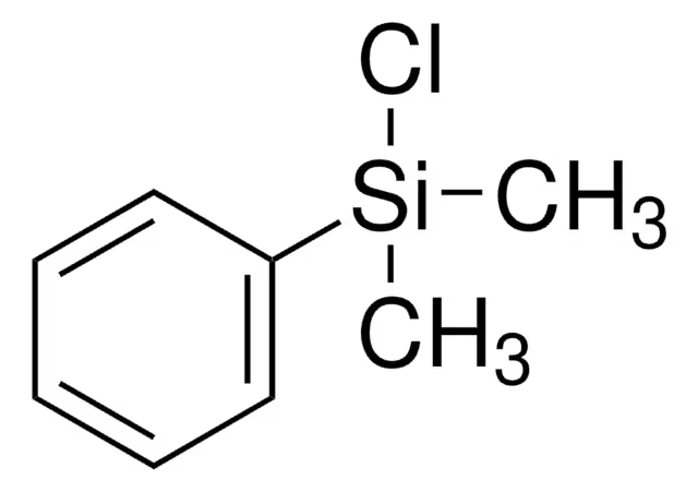 Chlorodimethylphenylsilane structure, CAS 768-33-2