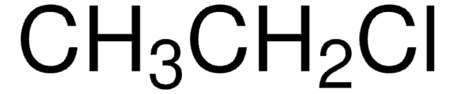 Chloroethane structure, CAS 75-00-3