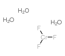 Chromium trifluoride hydrate structure, CAS 16671-27-5