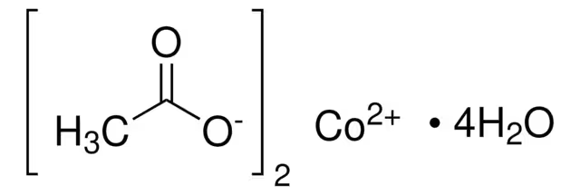 Cobalt Acetate Tetrahydrate structure, CAS 6147-53-1