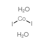 Cobalt iodide dihydrate structure, CAS 13455-29-3