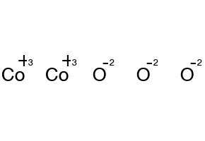 COBALT(III) OXIDE structure, CAS 1308-04-9