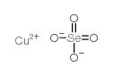 Copper(II) selenate structure, CAS 10031-45-5