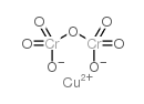 Cupric dichromate structure, CAS 7789-07-3