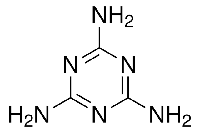 Cyanuramide structure, CAS 108-78-1