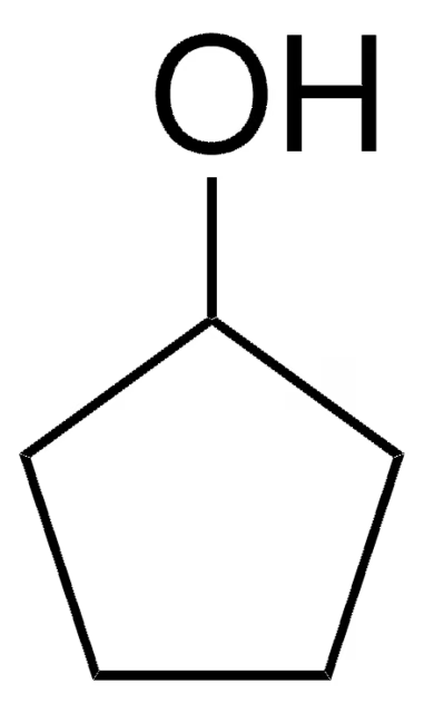 Cyclopentanol structure, CAS 96-41-3
