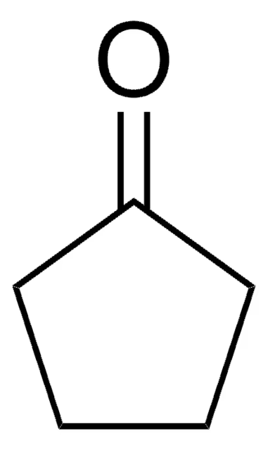 Cyclopentanone structure, CAS 120-92-3