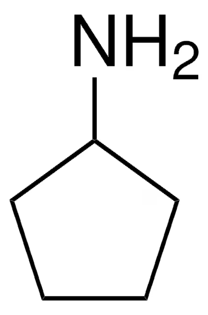 Cyclopentylamine structure, CAS 1003-03-8