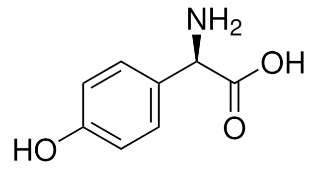 D-4-Hydroxyphenylglycine structure, CAS 22818-40-2