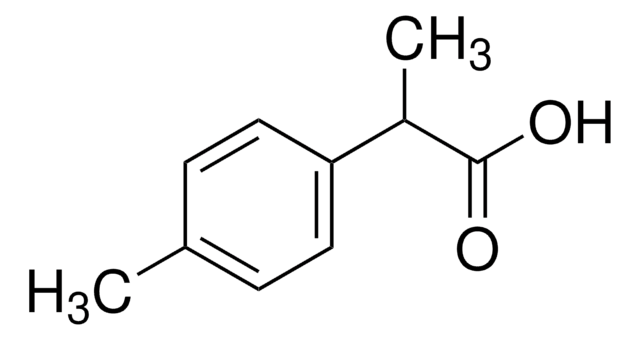 2-(4-Methylphenyl)propionic acid structure, CAS 938-94-3