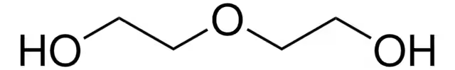 Diethylene glycol structure, CAS 111-46-6