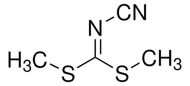 Dimethyl N-cyanodithioiminocarbonate structure, CAS 10191-60-3