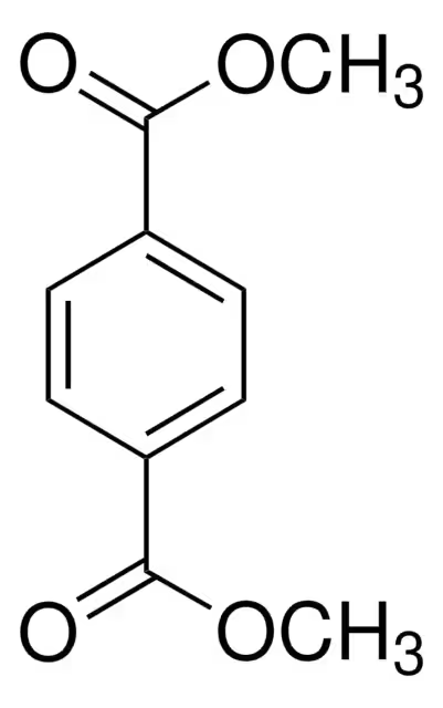 Dimethyl terephthalate structure, CAS 120-61-6