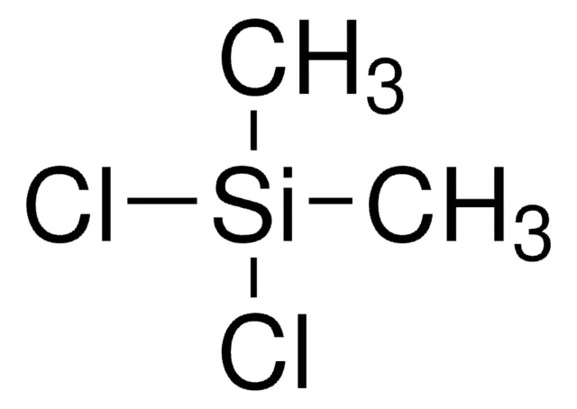 Dimethyldichlorosilicane structure, CAS 75-78-5