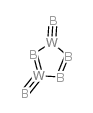 Ditungsten pentaboride structure, CAS 12007-98-6