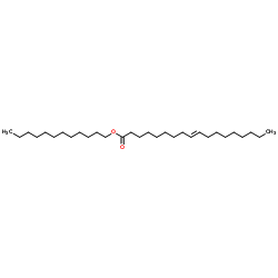 Dodecyl oleate structure, CAS 36078-10-1
