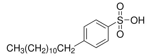 Dodecylbenzenesulfonic acid structure, CAS 27176-87-0