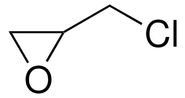 Epichlorohydrin structure, CAS 106-89-8