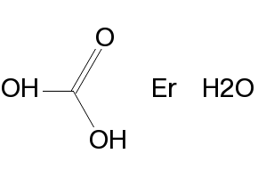 Erbium carbonate hydrate structure, CAS 22992-83-2