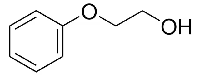 Ethylene glycol monophenyl ether structure, CAS 122-99-6