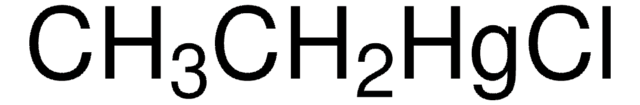Ethylmercury chloride structure, CAS 107-27-7
