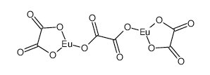 Europium oxalate structure, CAS 3269-12-3