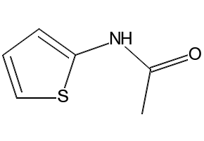 2-(Acetamido)thiophene structure, CAS 13053-81-1