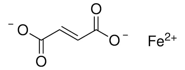 Ferrous fumarate structure, CAS 141-01-5