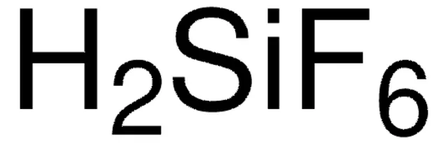 Fluorosilic acid structure, CAS 16961-83-4