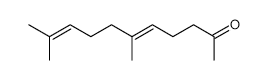 Geranyl acetone structure, CAS 3796-70-1