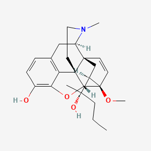Etorphine structure, CAS 14521-96-1