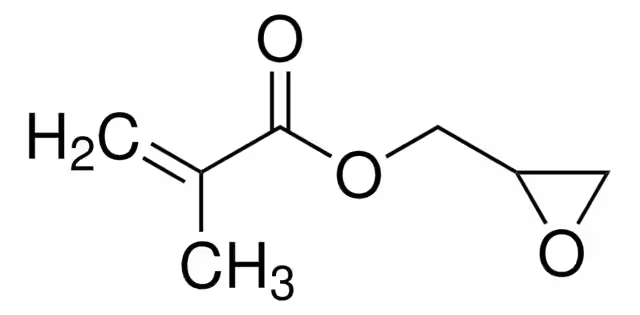 Glycidyl methacrylate; oxiran-2-ylmethyl methacrylate structure, CAS 106-91-2