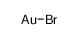 Gold monobromide structure, CAS 10294-27-6
