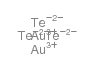 Gold telluride structure, CAS 12006-67-6