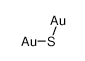 GOLD(I) SULFIDE structure, CAS 1303-60-2