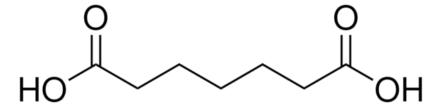 Heptanedioic acid structure, CAS 111-16-0